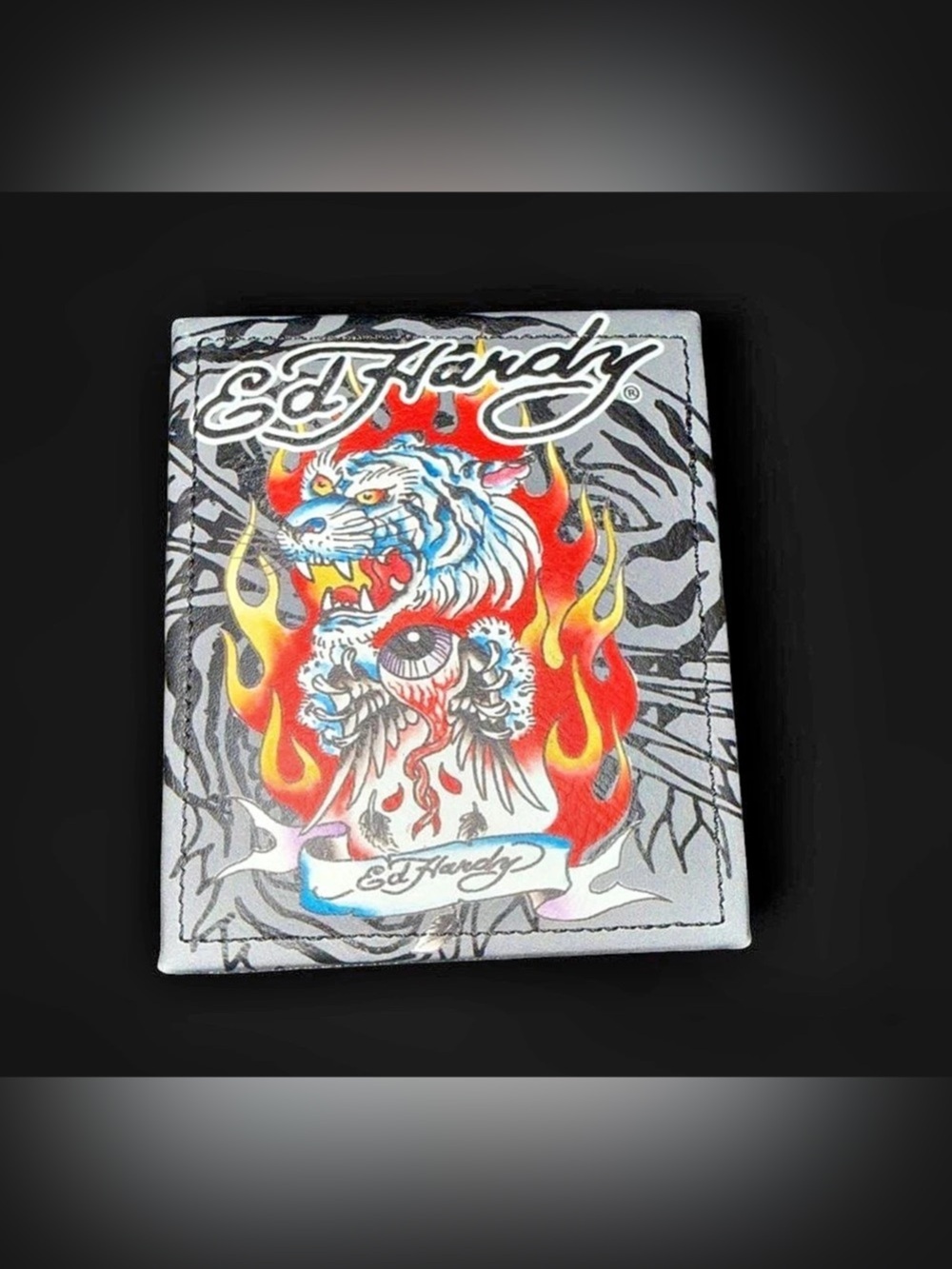 ED HARDY “BLACK PANTHER” WALLET **NWT